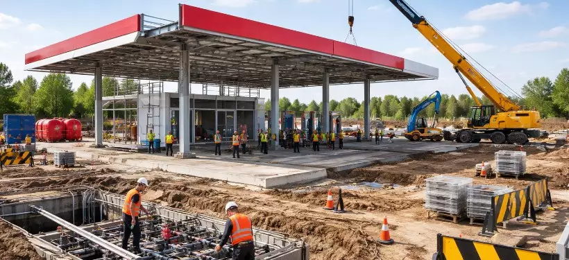 Строительство АЗС в Казахстане: современные стандарты и требования рынка