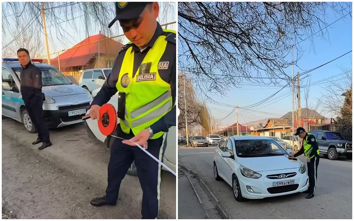 Желіде тараған видеодан кейін талғарлық полицей жауапкершілікке тартылды