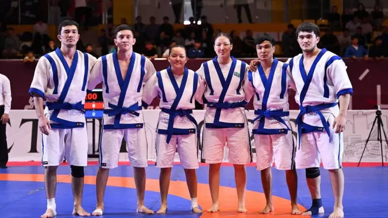 Қазақ күресінен Қазақстан кубогында аралас командалық жарыста жеңімпаз анықталды