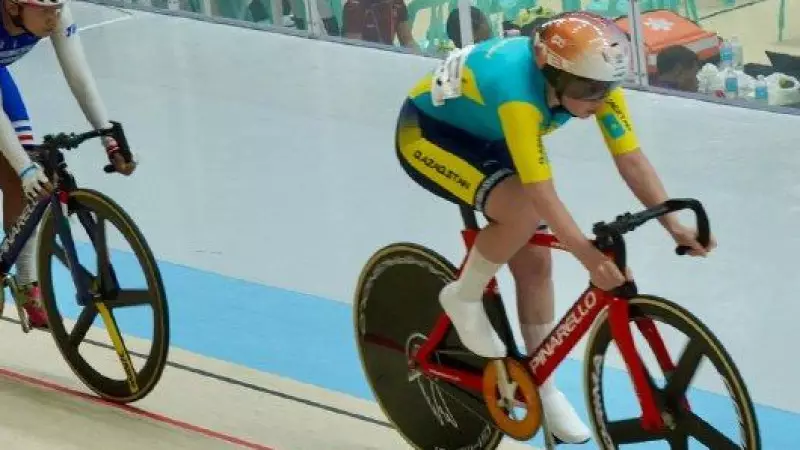 Әлішер Жұмақан велотректен Азия чемпионатында екінші жүлдесін жеңіп алды