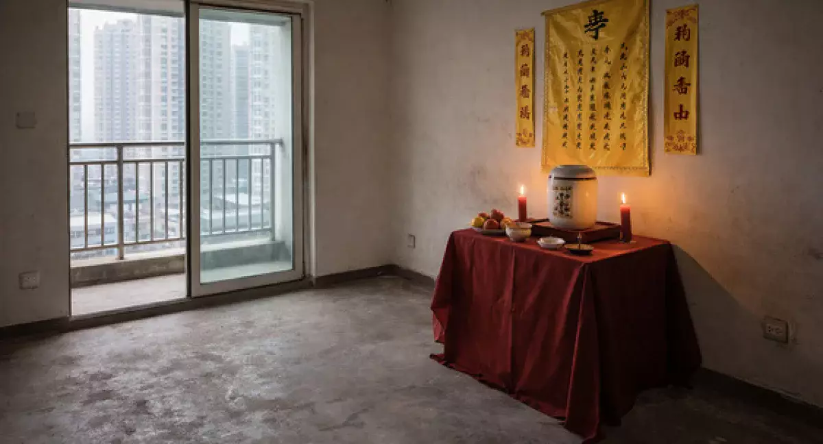 В Китае запретят хоронить родственников в квартирах