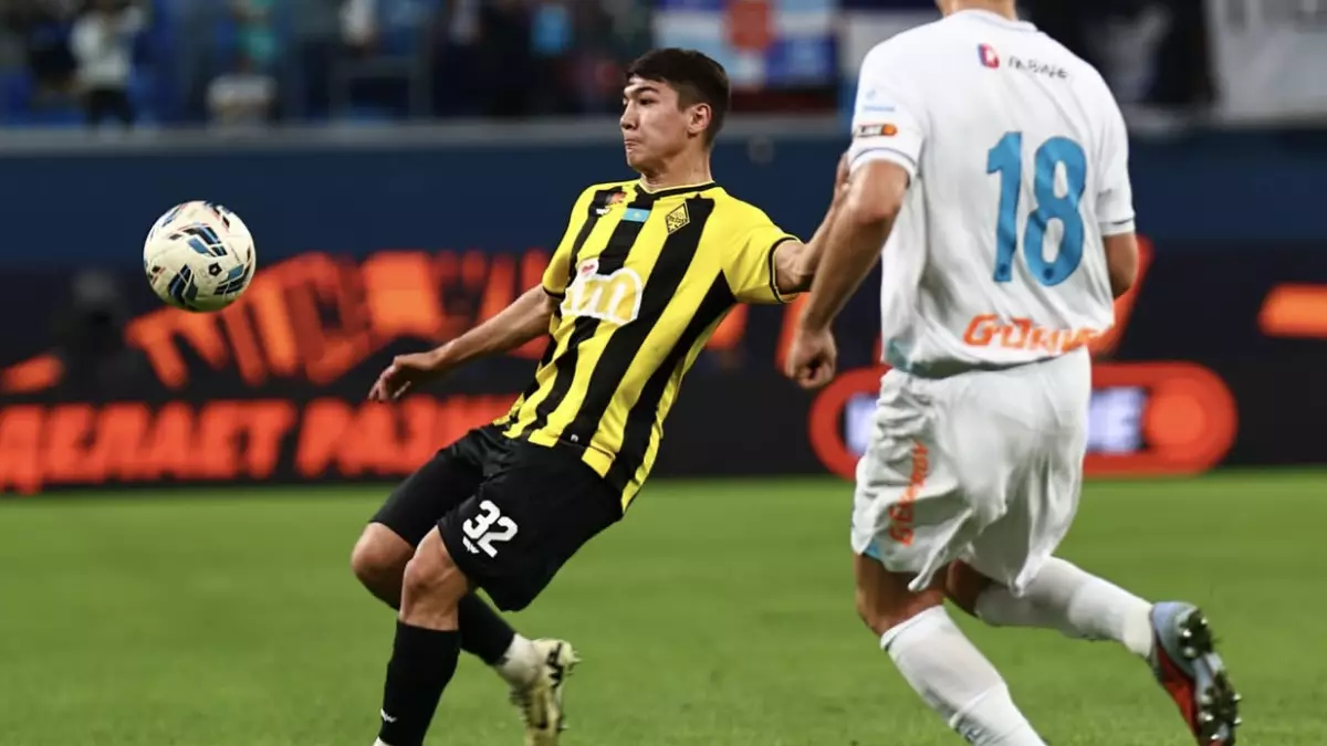 «Зенит»  обыграл «Кайрат» в Санкт-Петербурге