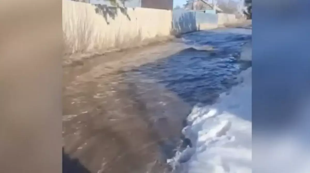 Большая вода пришла в Костанайскую область