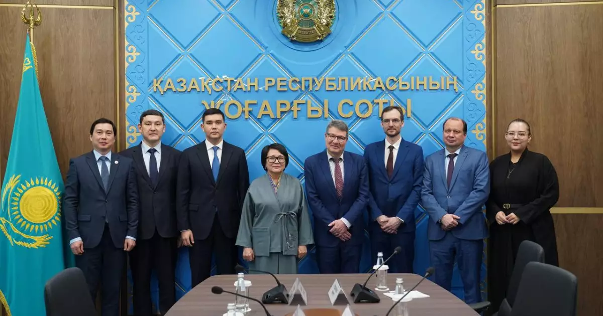  Еуроодақ делегациясы Жоғарғы Сотта болды 