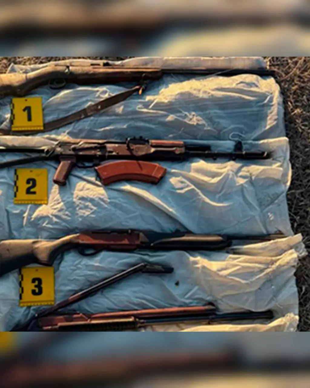 Более сотни единиц оружия изъято в ходе спецопераций КНБ