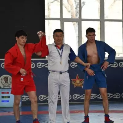 Команды Минобороны завоевали золото и бронзу на чемпионате Казахстана по самбо