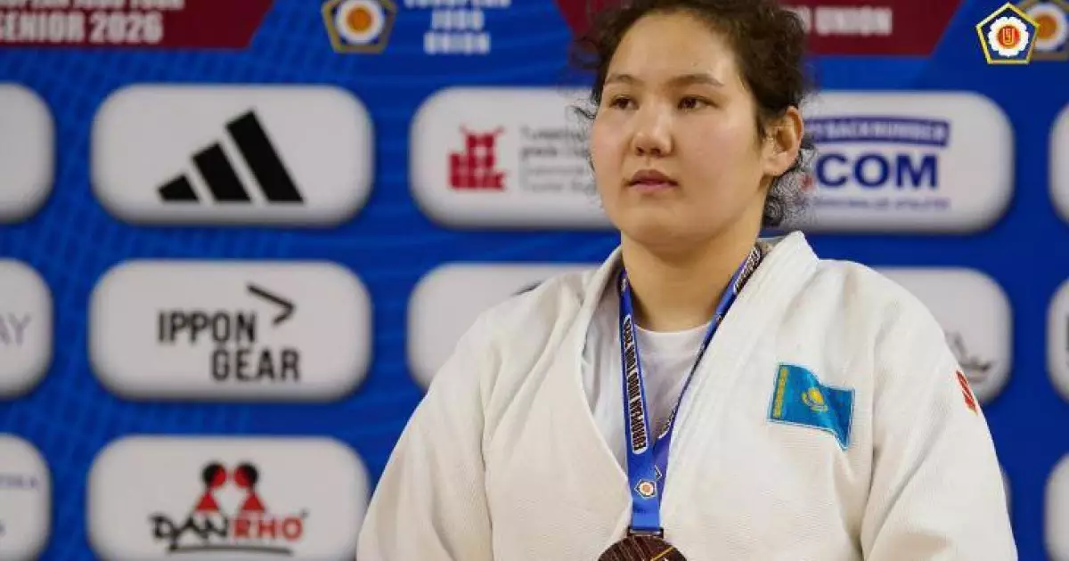  Елордалық дзюдошы Еуропа кубогінің қола жүлдегері атанды 