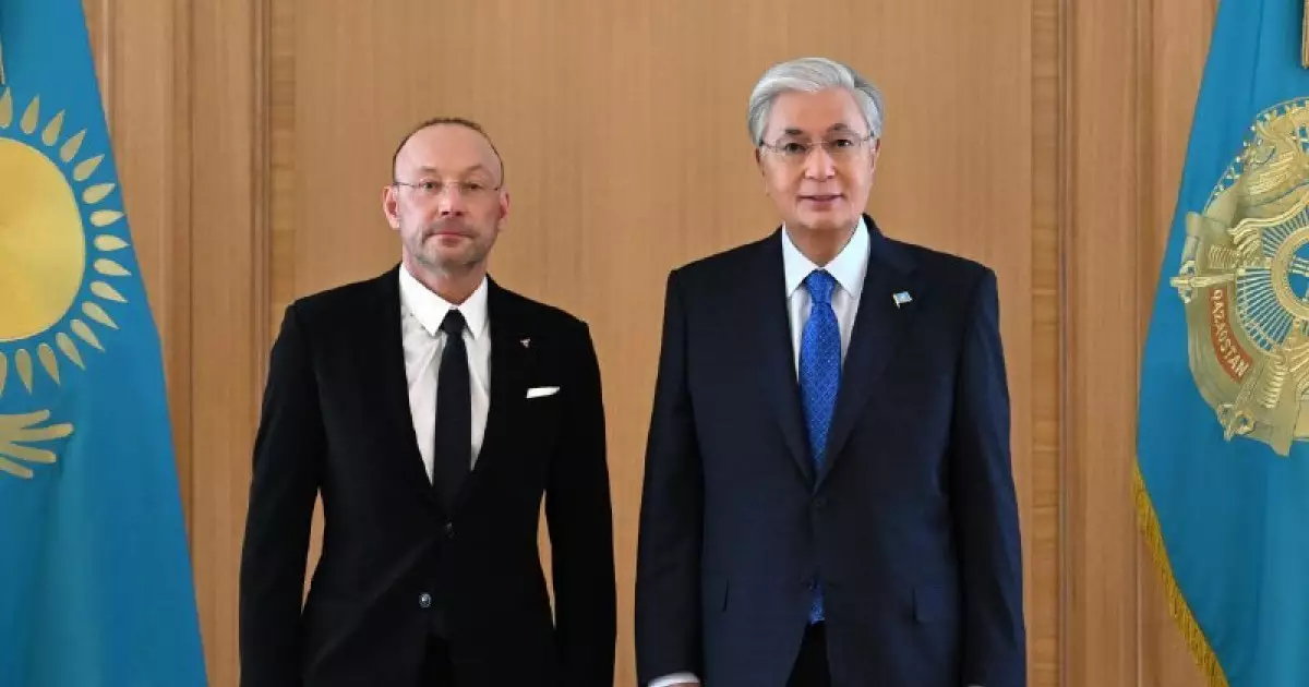  Президент «Русская медная компания» негізін қалаушысымен кездесті 