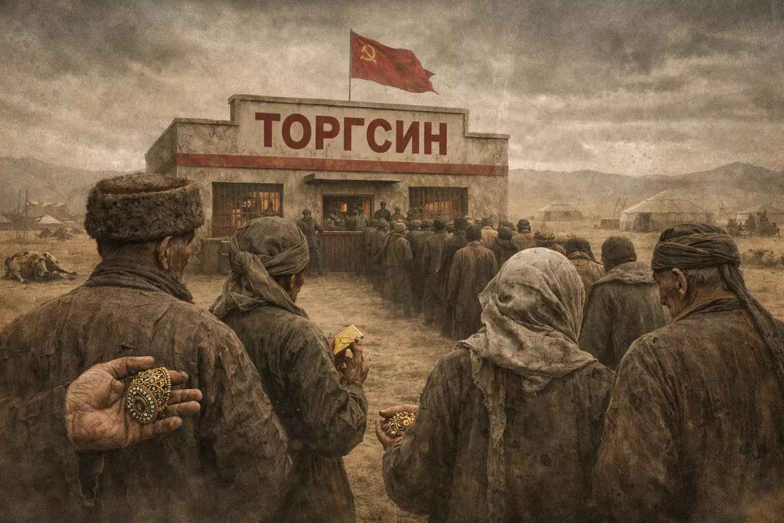Бизнес на голоде: как Торгсин выкачивал золото у голодающих