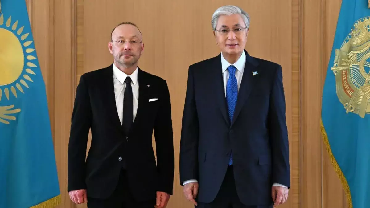 Президент «Русская медная компания» негізін қалаушысын қабылдады