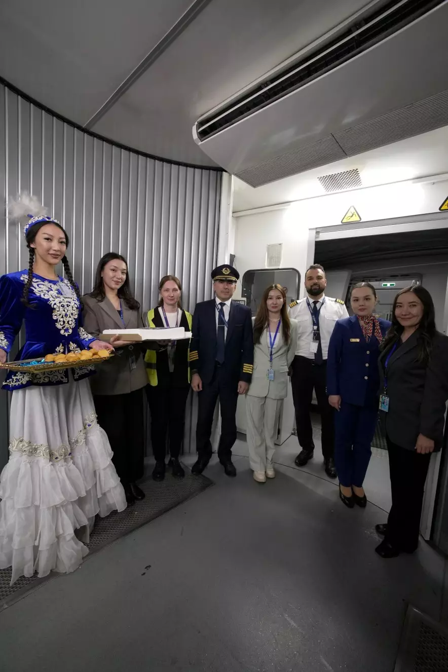 Qanot Sharq әуе компаниясы Ташкент – Алматы бағытында тұрақты тікелей рейсті іске қосты