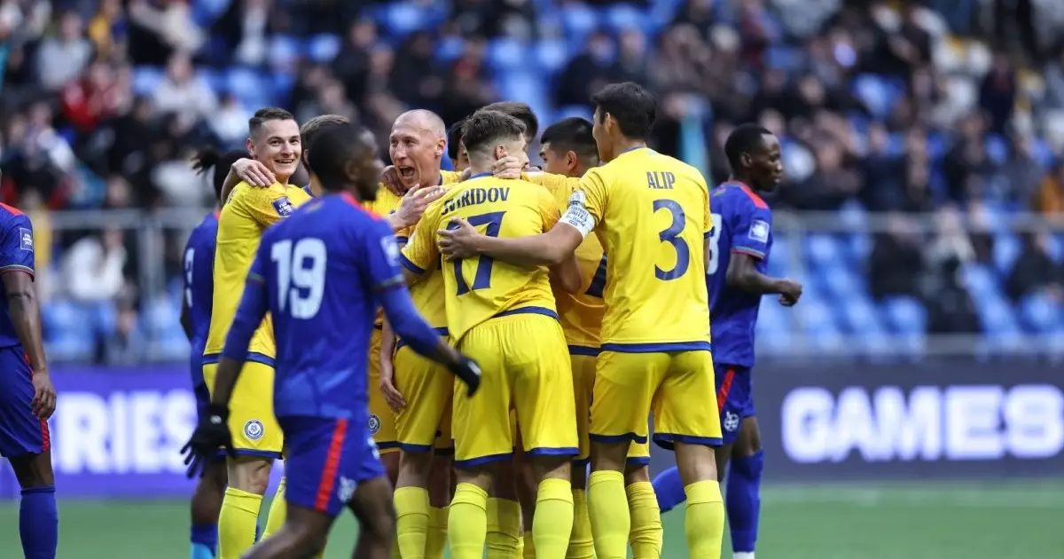  Қазақстан Астанада өткен FIFA Series турнирінде жеңіске жетті 