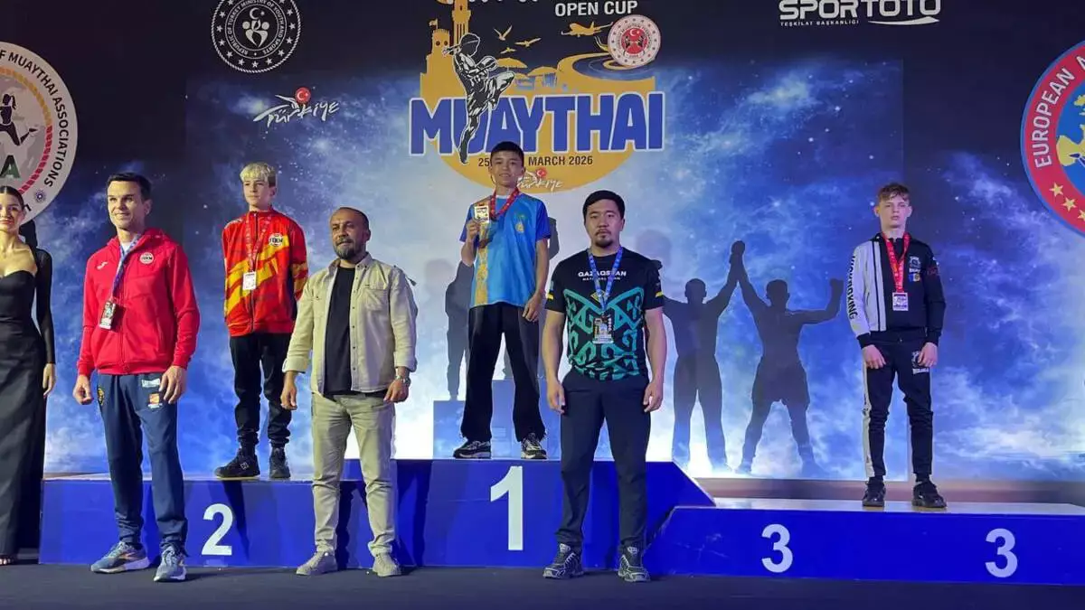 Казахстанские тайбоксеры завоевали 20 золотых медалей в Турции