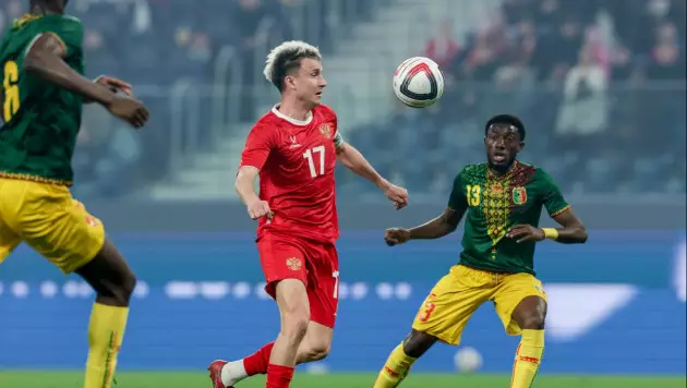 Сенсацией завершился матч сборной России против африканской команды