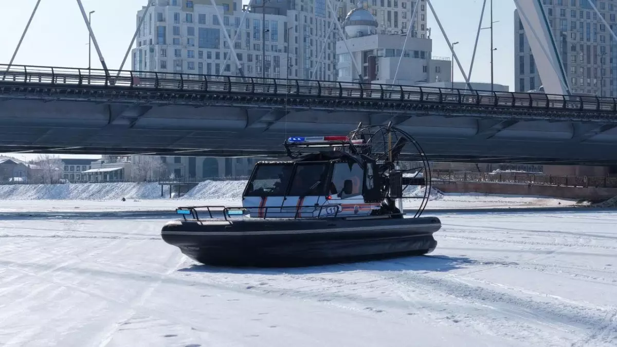 40 человек спасли на льду в Казахстане с начала зимнего периода