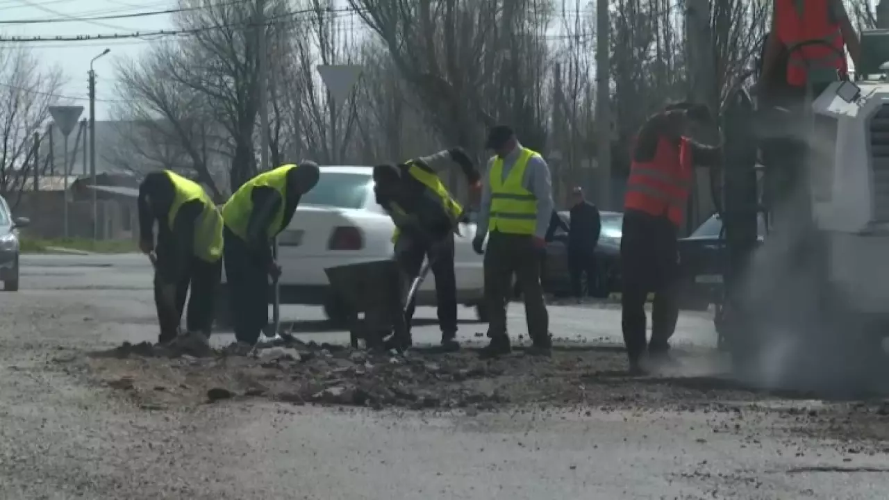 104 улицы отремонтируют в Таразе в этом году