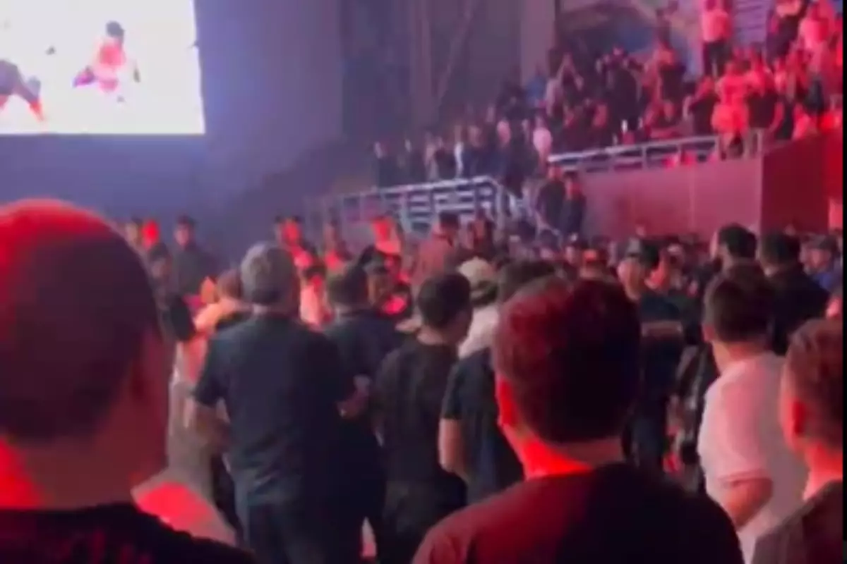 "Сравнил с дикарями": почему болельщики устроили потасовку на вечере MMA в Таразе