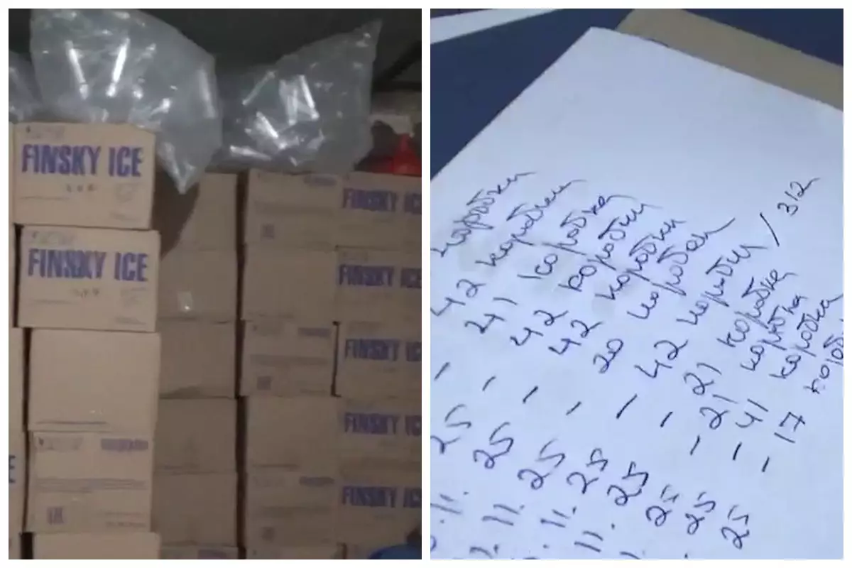 Семей тұрғыны спиртке су араластырып, брендтік алкоголь деп сатқан