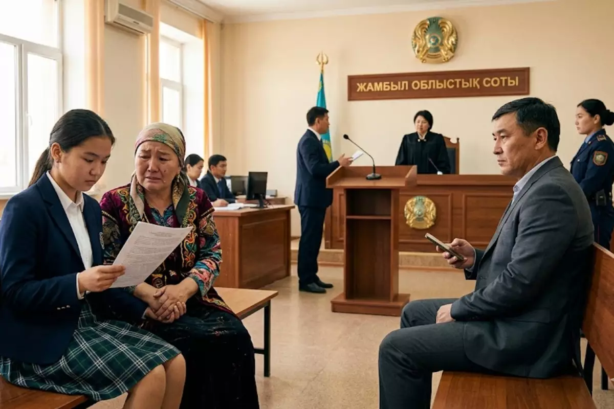 "Блокировал дочь в соцсетях": в Таразе школьница отсудила алименты у отца, отказавшегося от нее