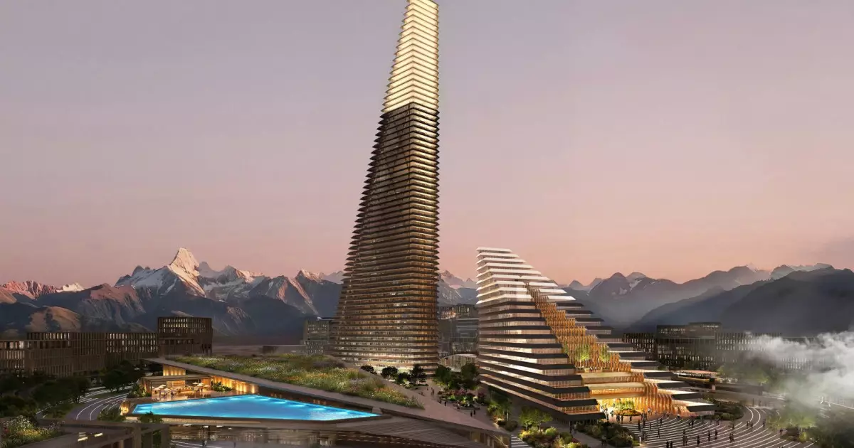   Алатауда салынатын ғимарат әлемді таңғалдырды   