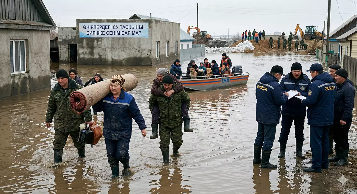 Өңірлердегі су тасқынымен күрес: жергілікті билік жағдайды бақылауда ұстап отыр ма?