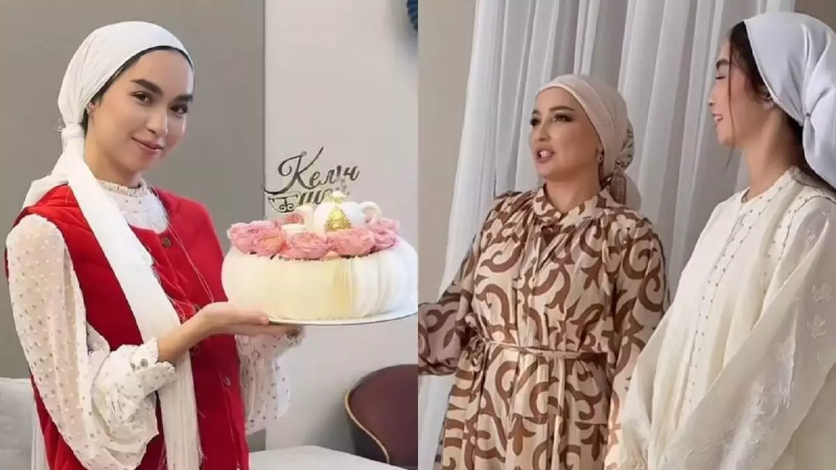 «Жақсы ырым емес»: Жазира Байырбекова келінінің орамалын аукционға қойған (ВИДЕО)