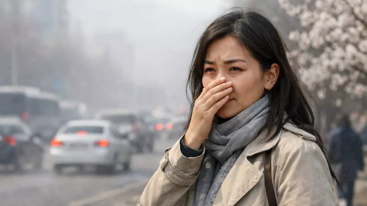 Аллергия и грязный воздух в городе: почему весной становится тяжело дышать