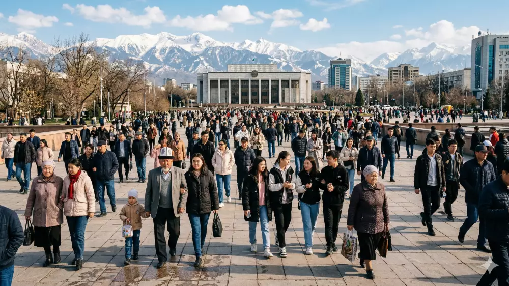 Названа численность населения Казахстана на 1 марта 2026 года