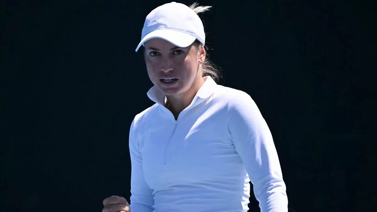 Юлия Путинцева сразится с пятой ракеткой мира