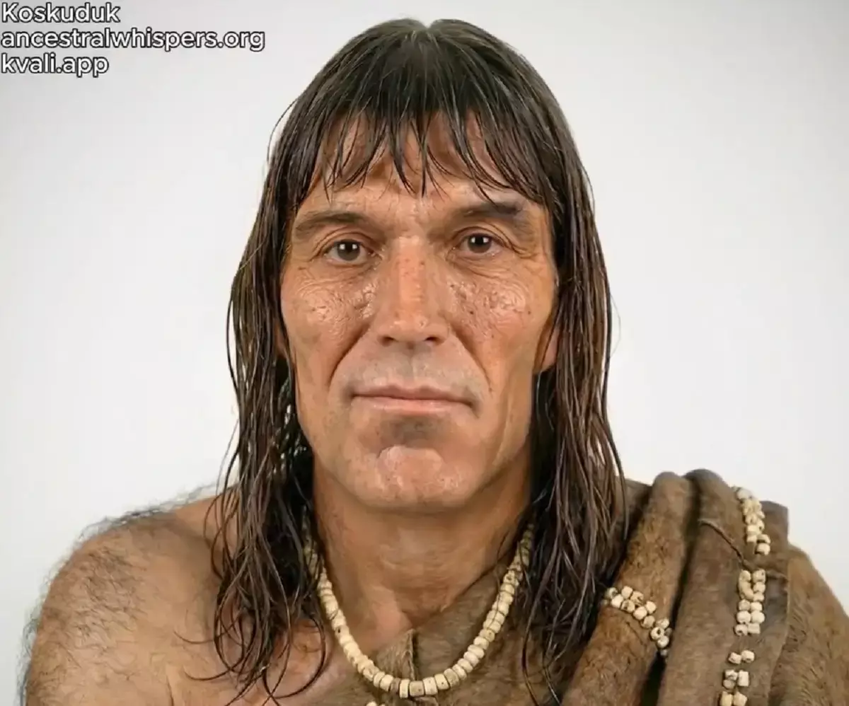 Ученые реконструировали облик мужчины, жившего в Мангистау около 5,7 тыс. лет назад