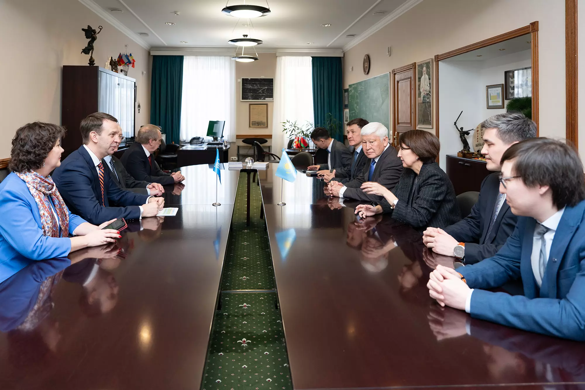 Визит вице-министра науки и высшего образования Казахстана