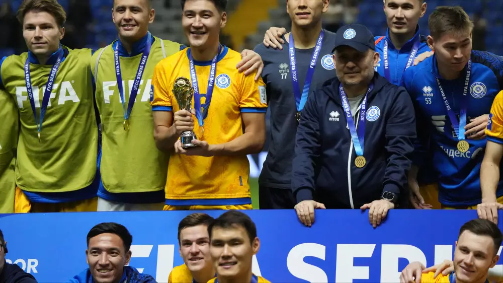 Казахстан взлетел в рейтинге ФИФА после исторической победы