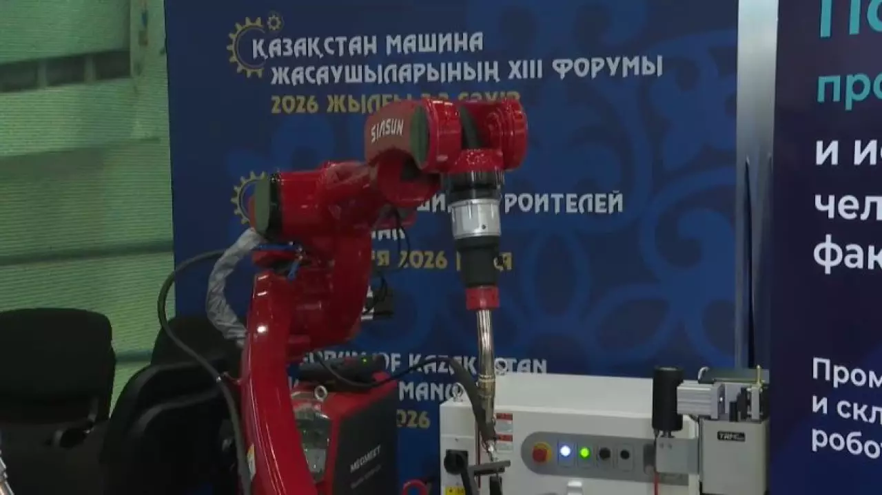 Крупная выставка машиностроения открылась в Астане