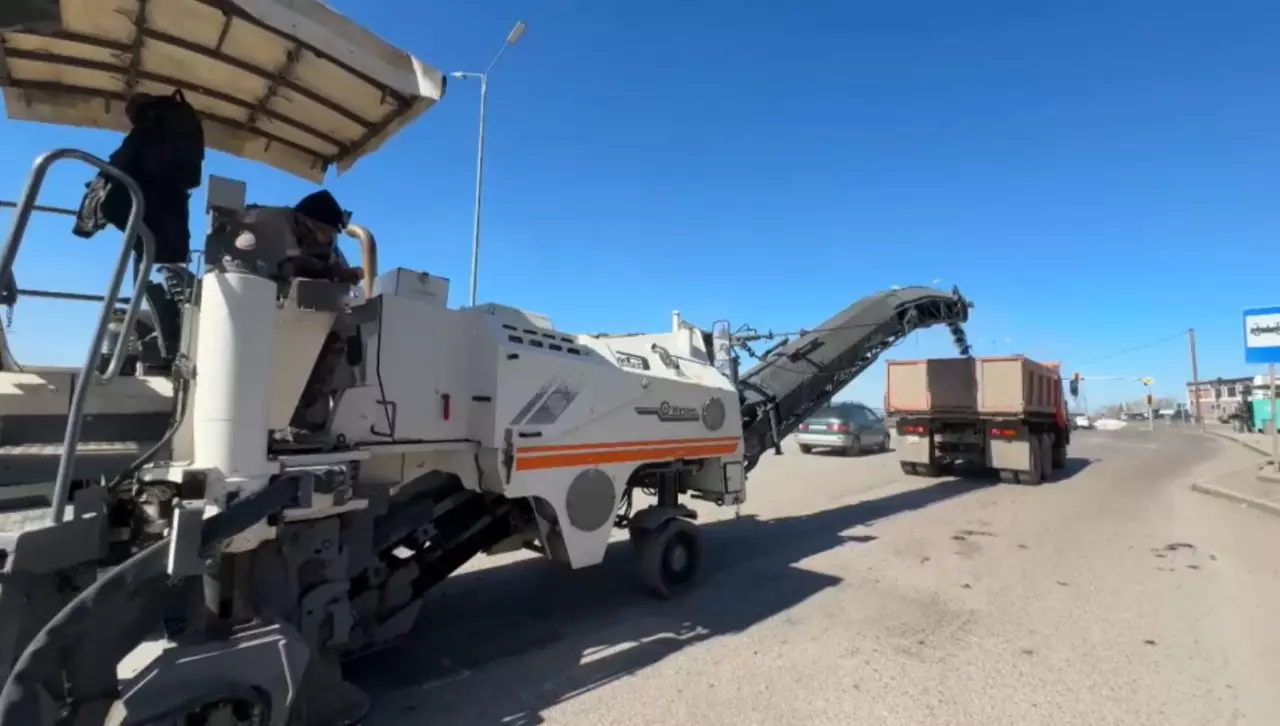 Қарағанды облысында жол жөндеу ерте басталды