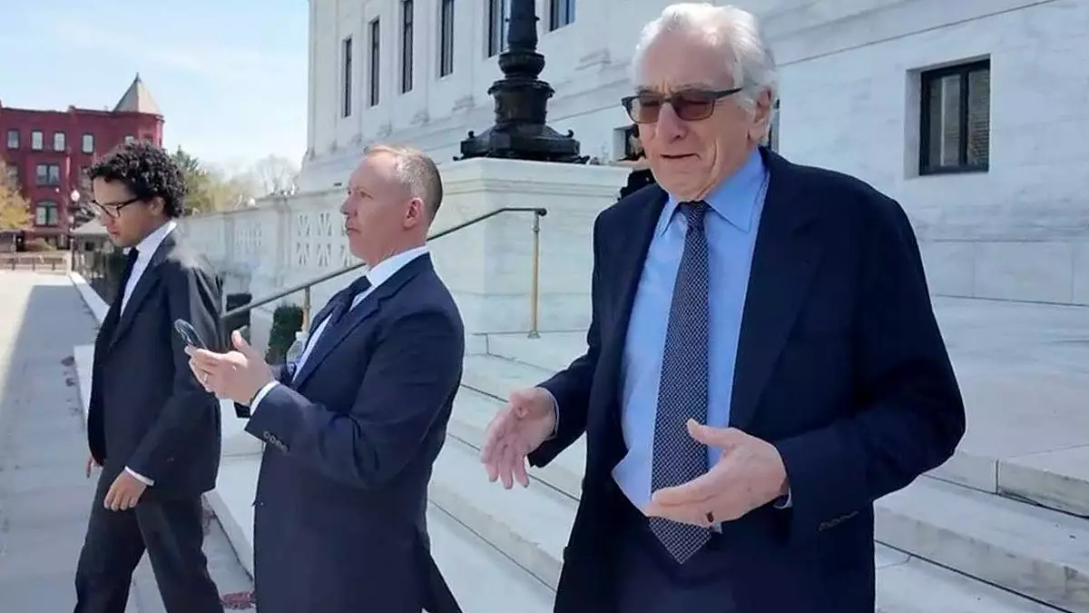 СМОТРИТЕ: Роберт Де Ниро отмахнулся от ярлыка "синдром ненависти к Трампу", брошенного критиками.