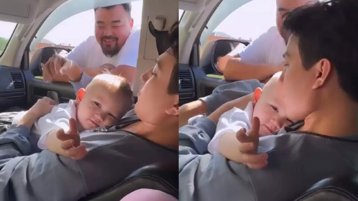 «Жақсы әке болатынына күмән жоқ»: Димаштың балажандығы көпті тәнті етті