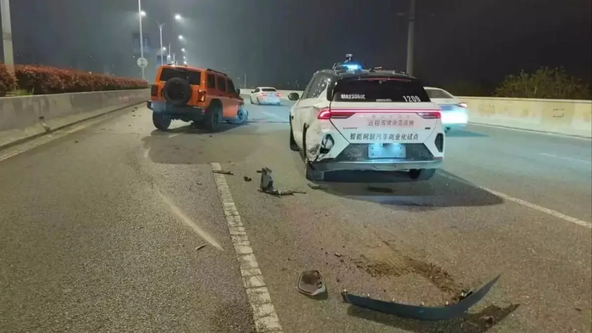 Сбой роботакси в Ухане привел к заторам и ДТП