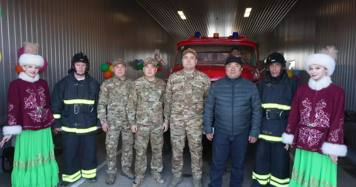   Қазақстанда 166-шы «Ауыл құтқарушылары» ерікті өрт сөндіру пункті ашылды   