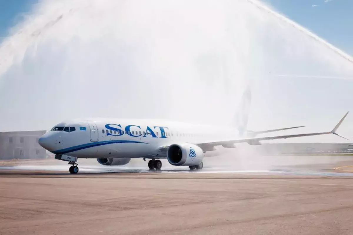 Авиакомпания SCAT получила два новых Boeing 737 MAX 8