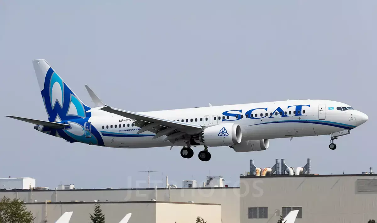 Авиакомпания SCAT усиливает флот новыми Boeing 737 MAX 8 - новости на Lada.kz 02.04.2026