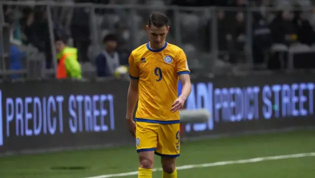 Тренер "Хартса" вынес вердикт Чеснокову после триумфа в сборной Казахстана