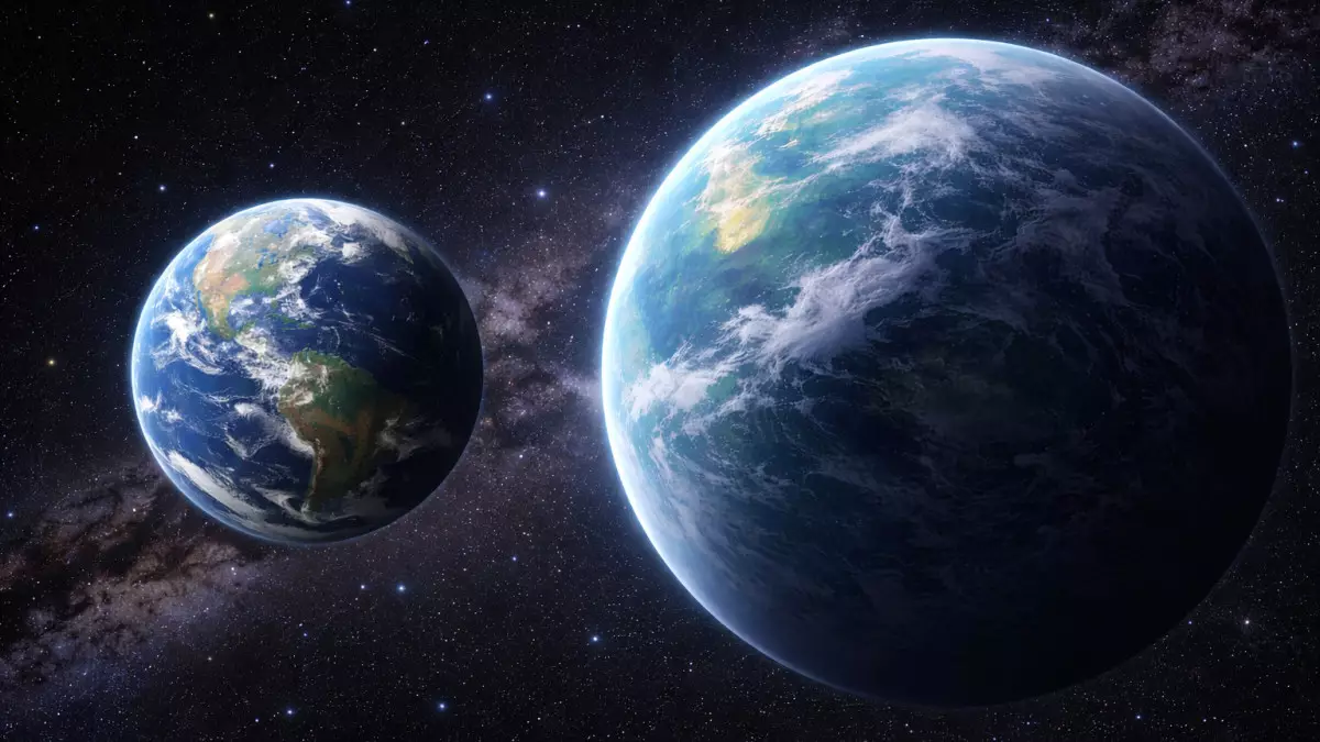 Похожая на Землю планета подала сигнал