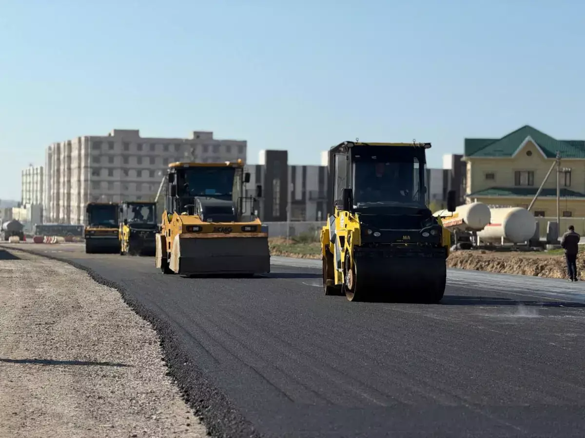 В Актау расширяют дорогу между микрорайонами Шыгыс-1 и Шыгыс-2 - новости на Lada.kz 02.04.2026