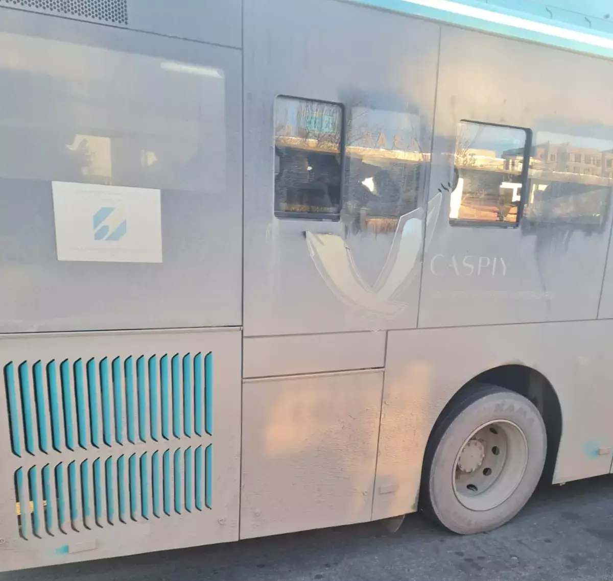 Жители Актау пожаловались на грязные автобусы - новости на Lada.kz 02.04.2026