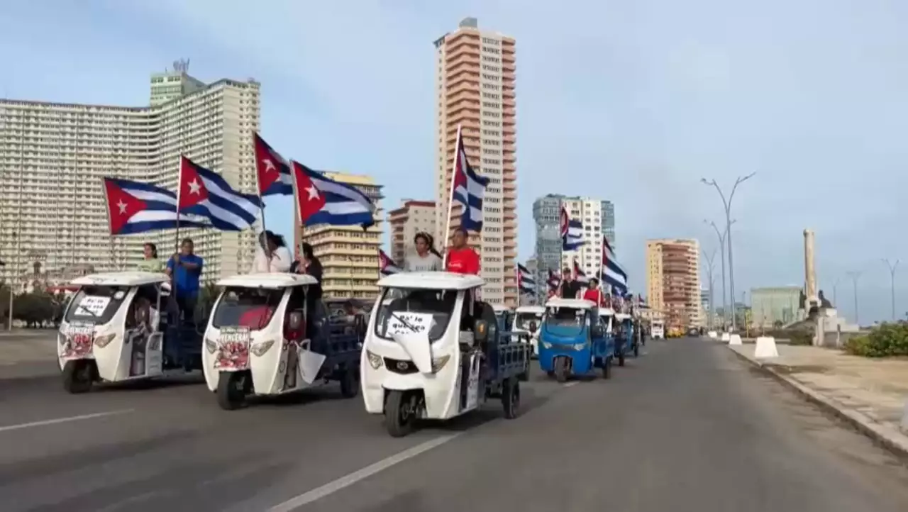 Кубада империализмге қарсы шеру өтті