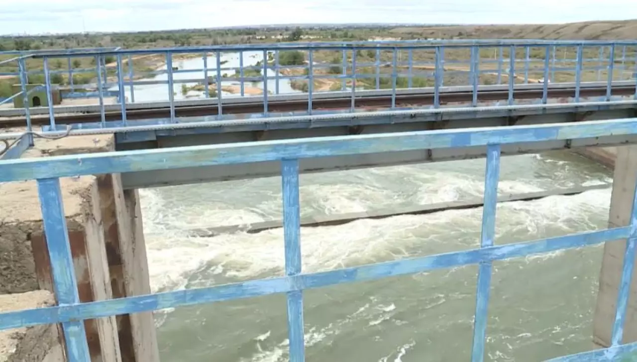 Перелив на Сергеевском водохранилище достиг 46 см