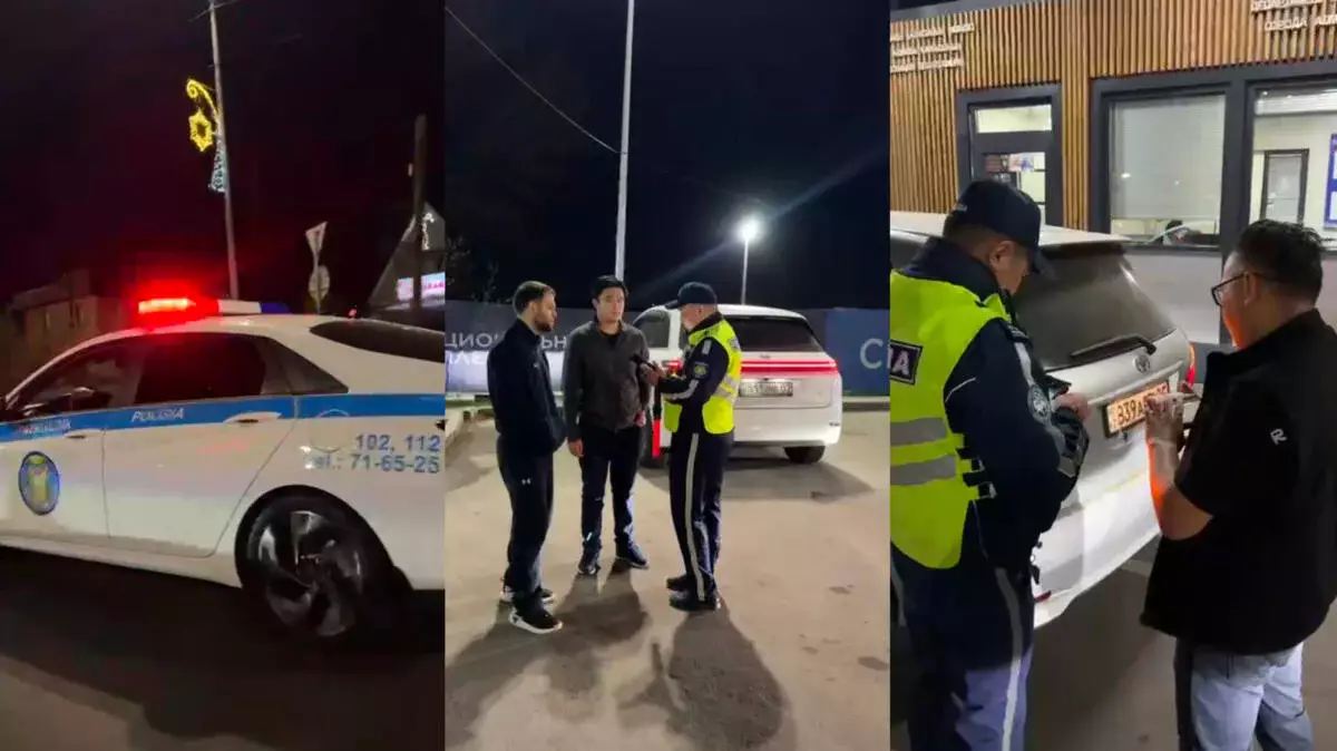 Алматыда екі күнде 2 мыңнан астам көлік айыппұл тұрағына қойылды