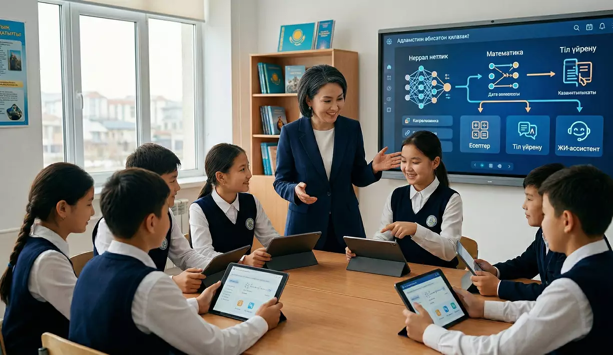 Білім және ЖИ: Қазақстандық мектептердегі жаңа белес