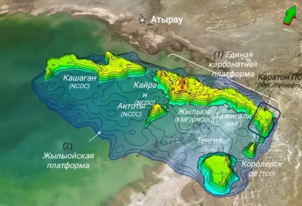 «КазМунайГаз» представил платформу масштаба Кашагана с потенциалом свыше 20 млрд тонн топлива - новости на Lada.kz 03.04.2026