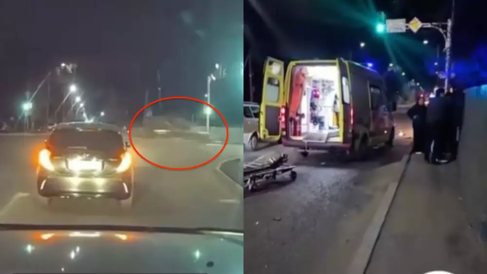 Талдықорғанда жасөспірімдер жантүршігерлік жол апатына түсті - олардың жағдайы қандай?